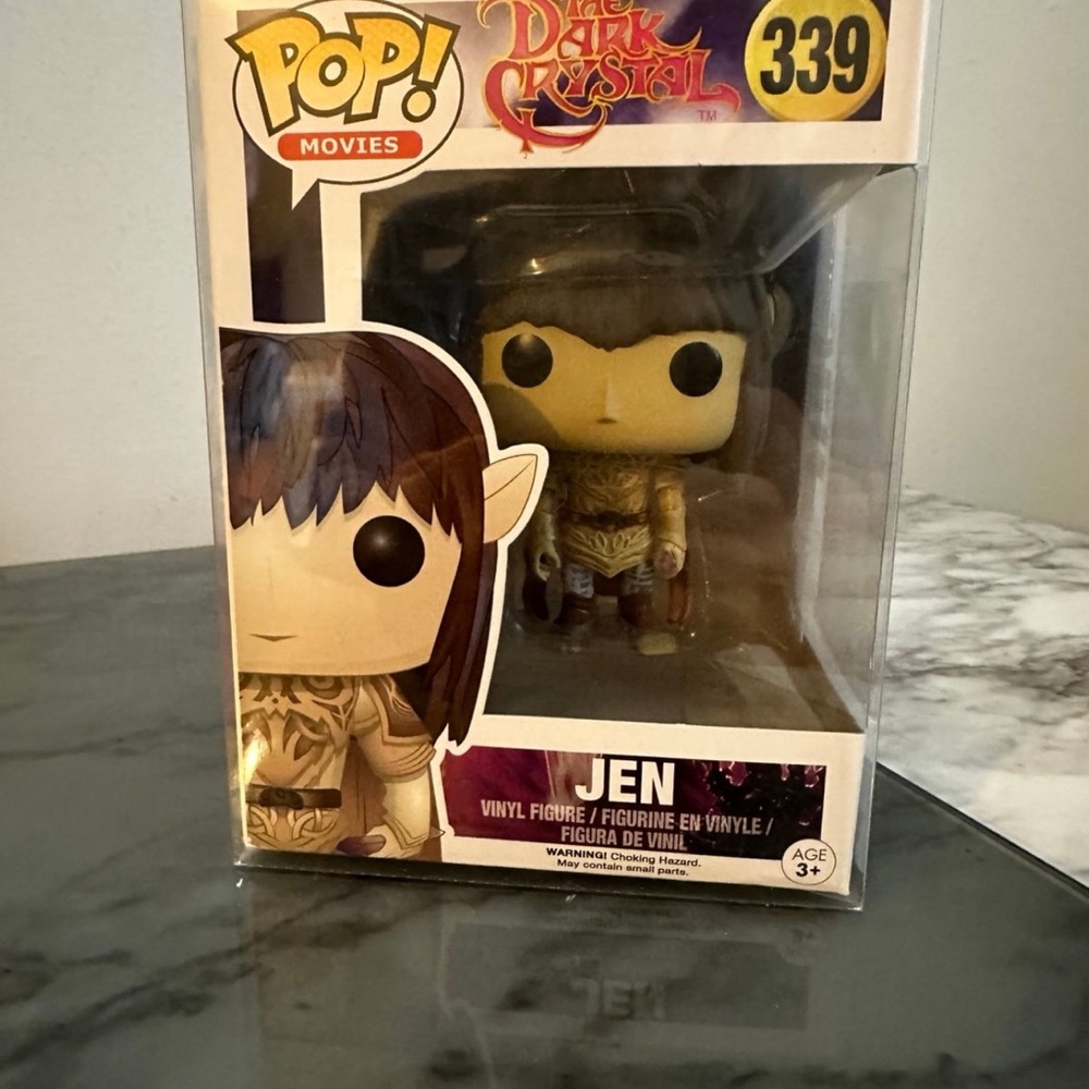 Funko Pop! Dark Crystal Jen Figure with Brown and Purple Details